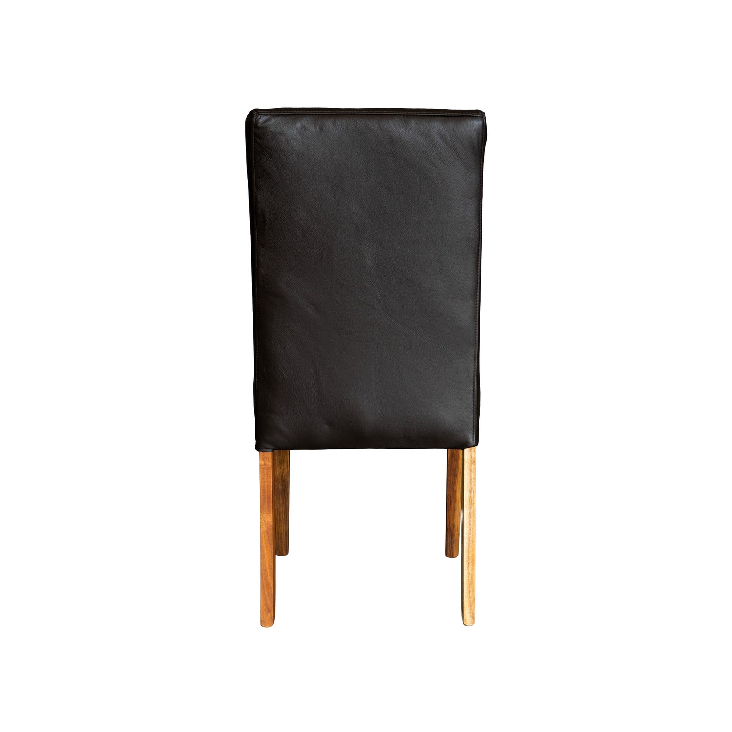 Blackwood Live Edge Dining Combo | Leather Chairs