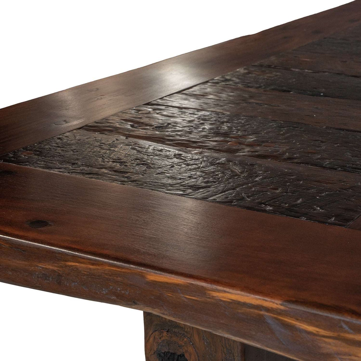 Sleeper Jarrah Table with T-Legs | 8 Seater - Ouhout