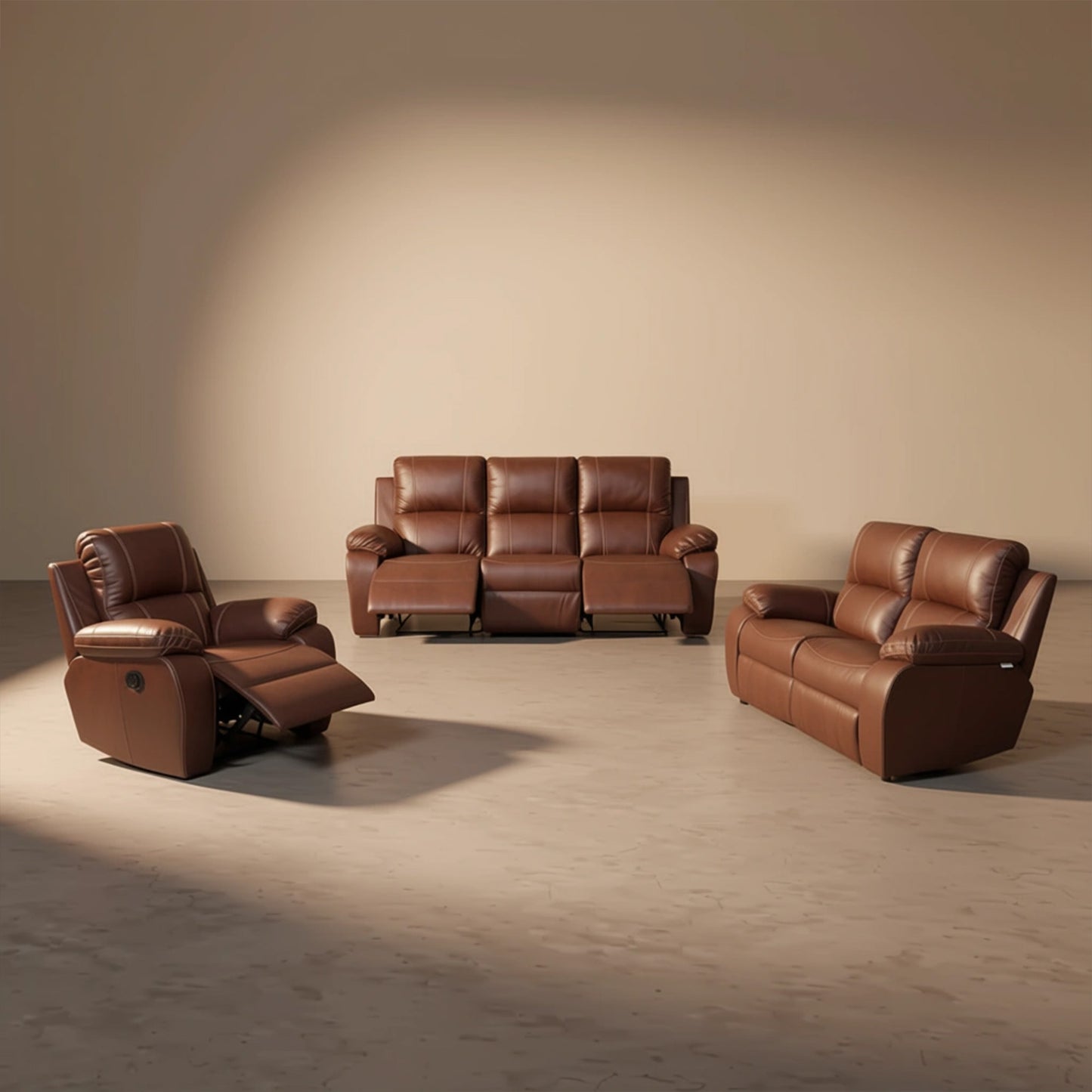 Three Action Recliner Set