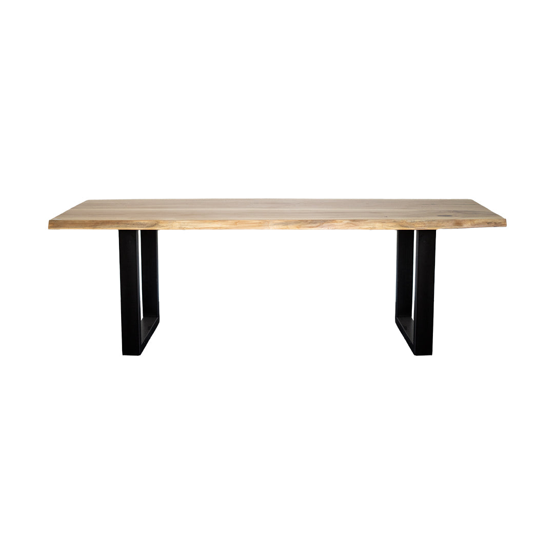 ⁠Live Edge Cottonwood Dining Table (3m x 1.1m)