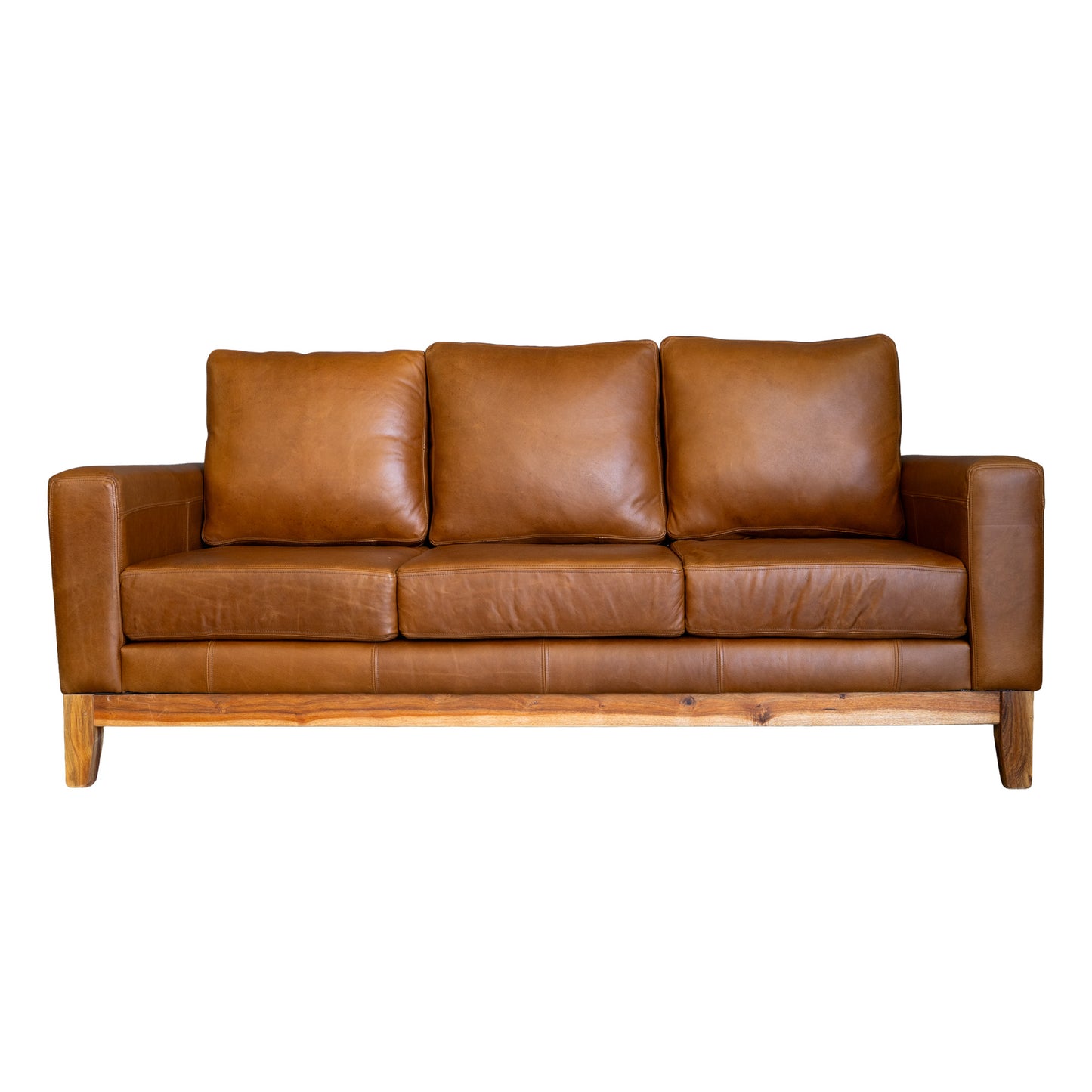 Etosha | Leather Sofa - Ouhout