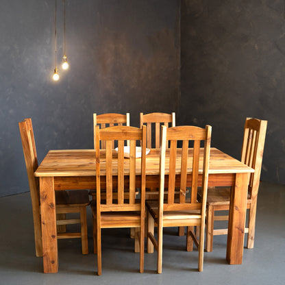 Blackwood Table with Dining Chairs - Ouhout