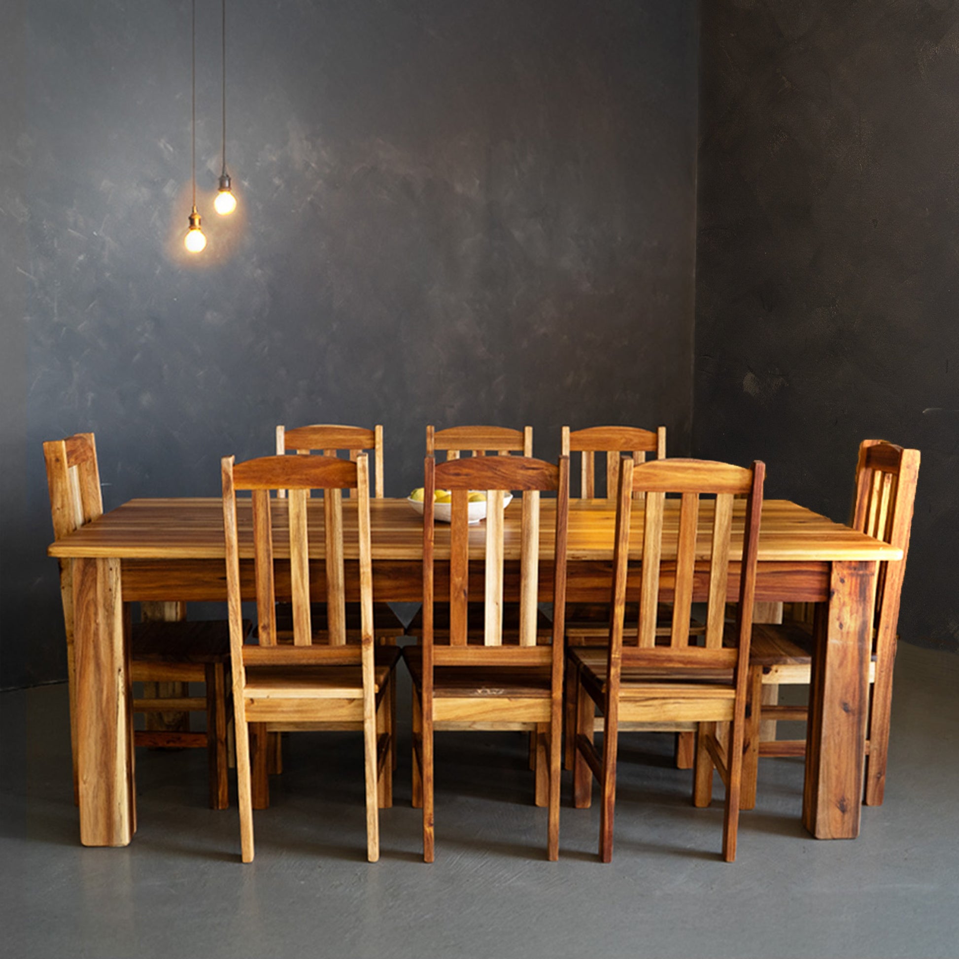 Blackwood Table with Dining Chairs - Ouhout