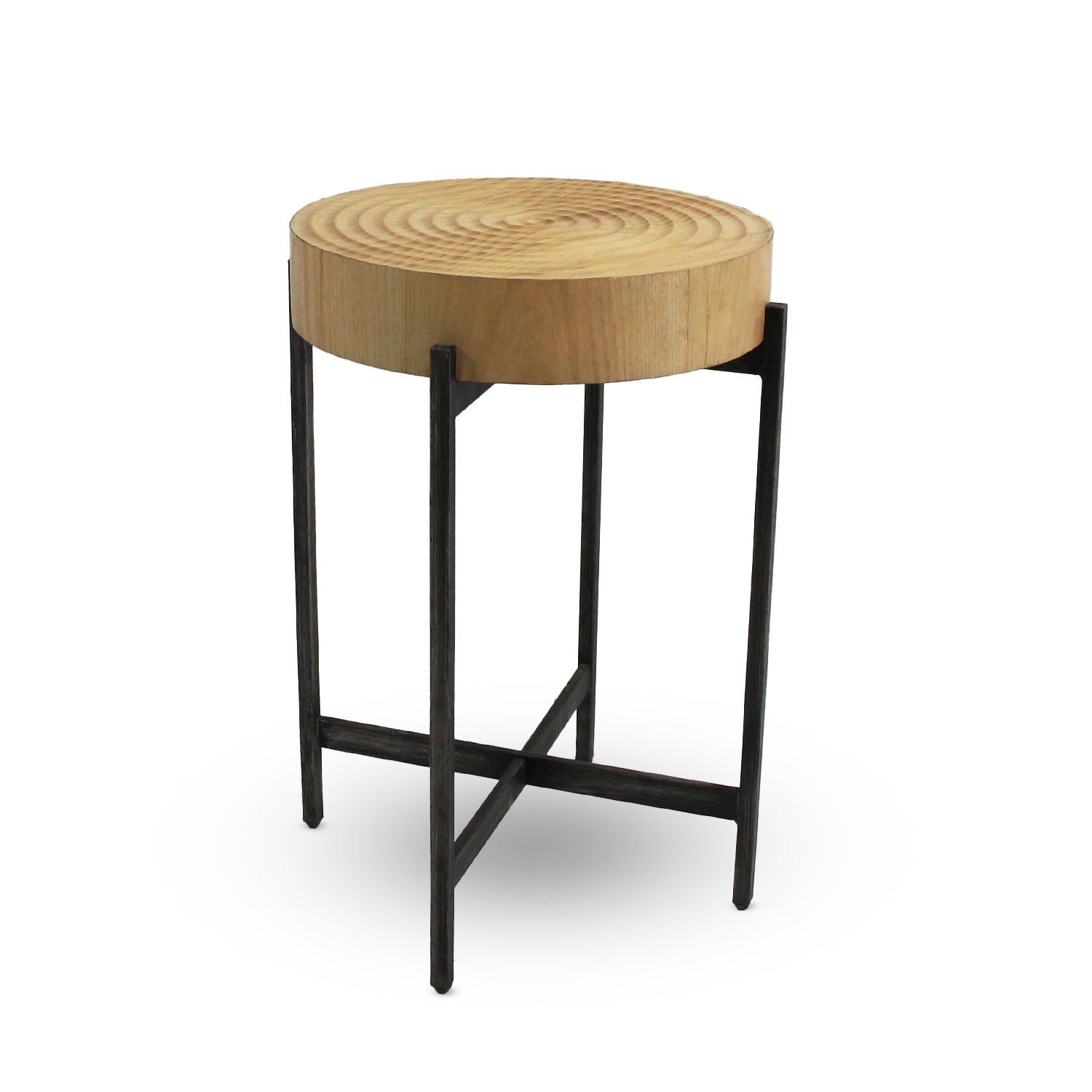 Bashir Side Table - Ouhout
