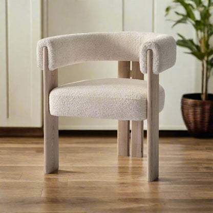 Curved Back Dining Chair - Ouhout