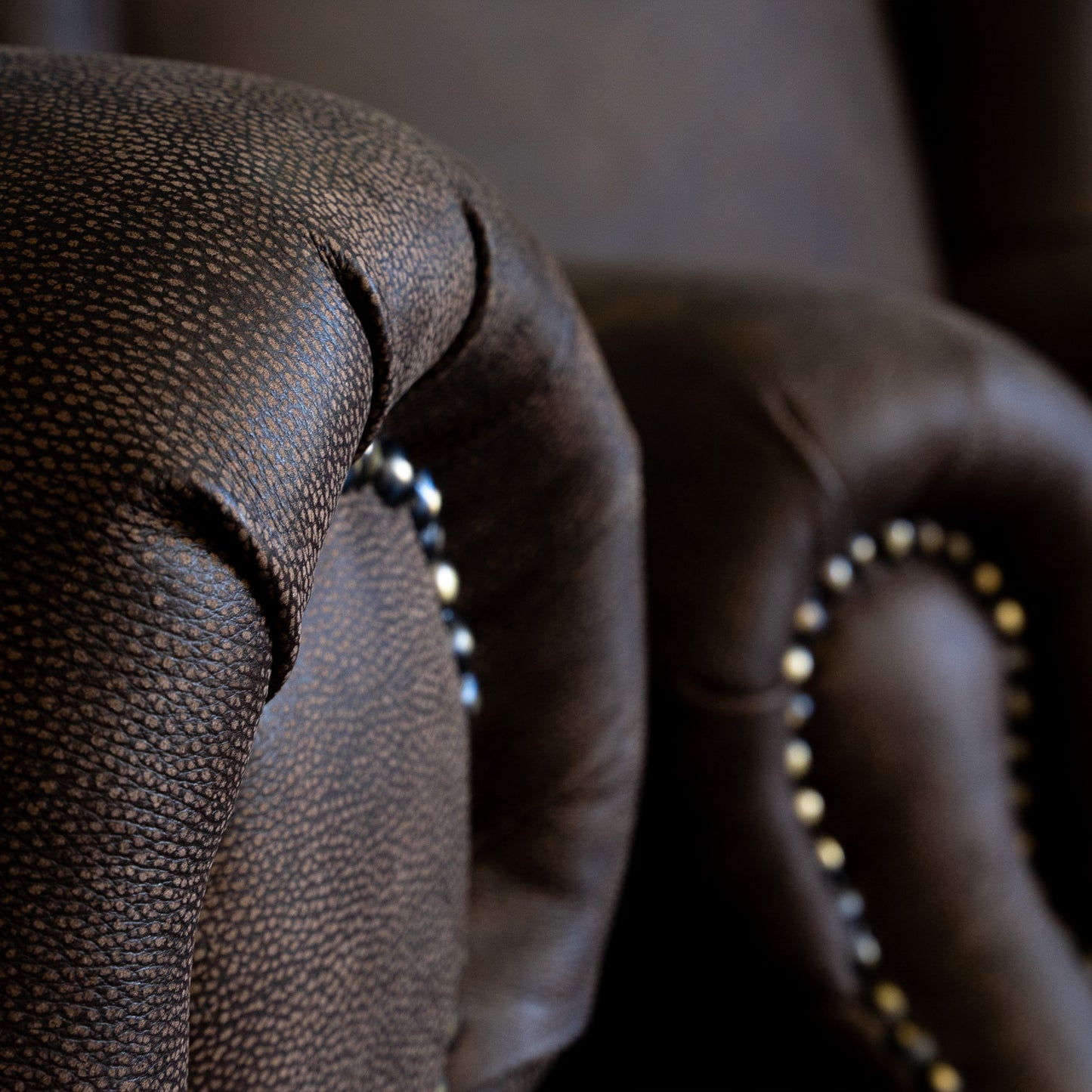 Namib Leather Wingback & Sofa Combo - Ouhout