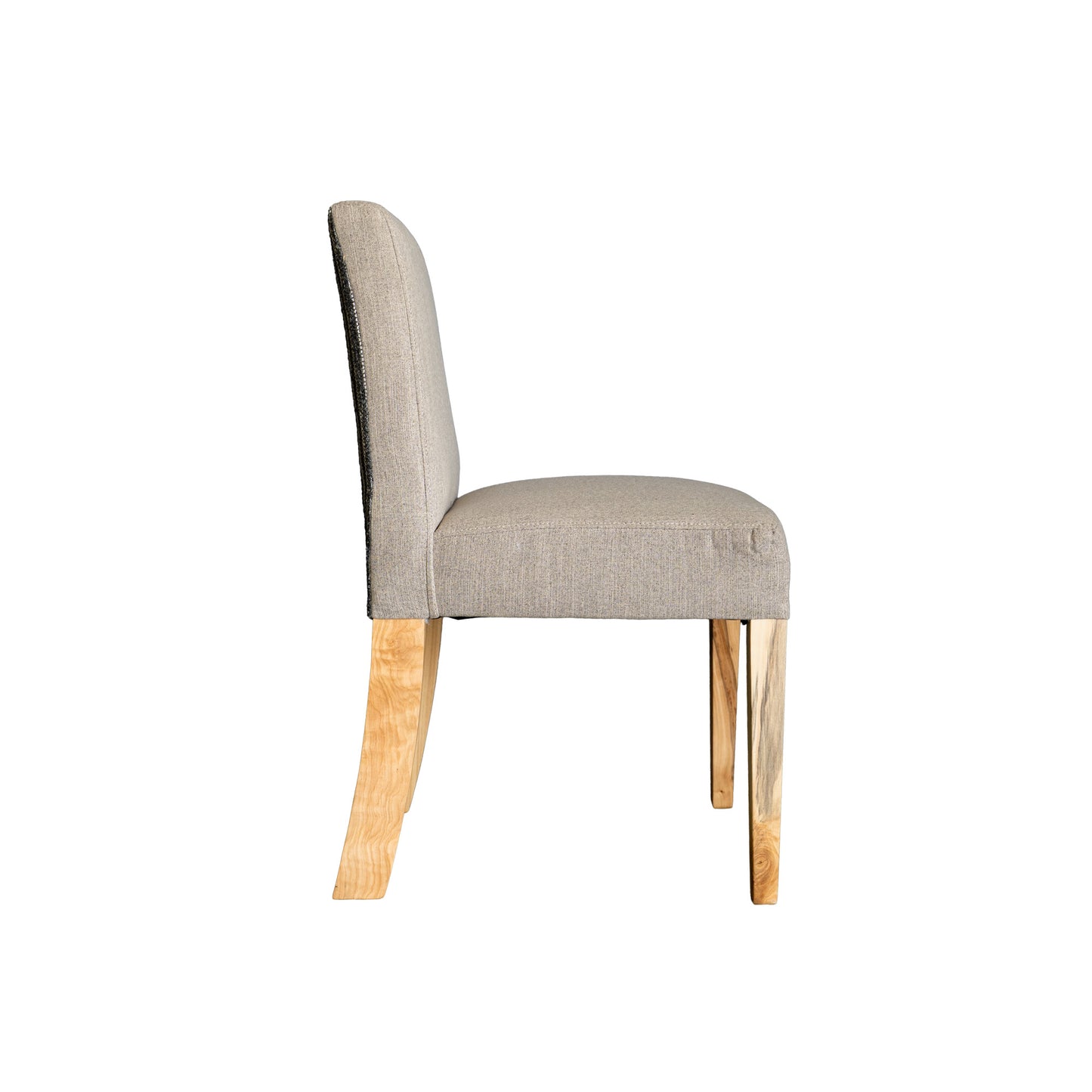 Blackwood Live Edge Dining Combo | Material Chairs