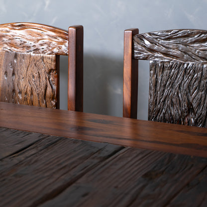 Sleeper Wood Table With Dining Chairs - Ouhout