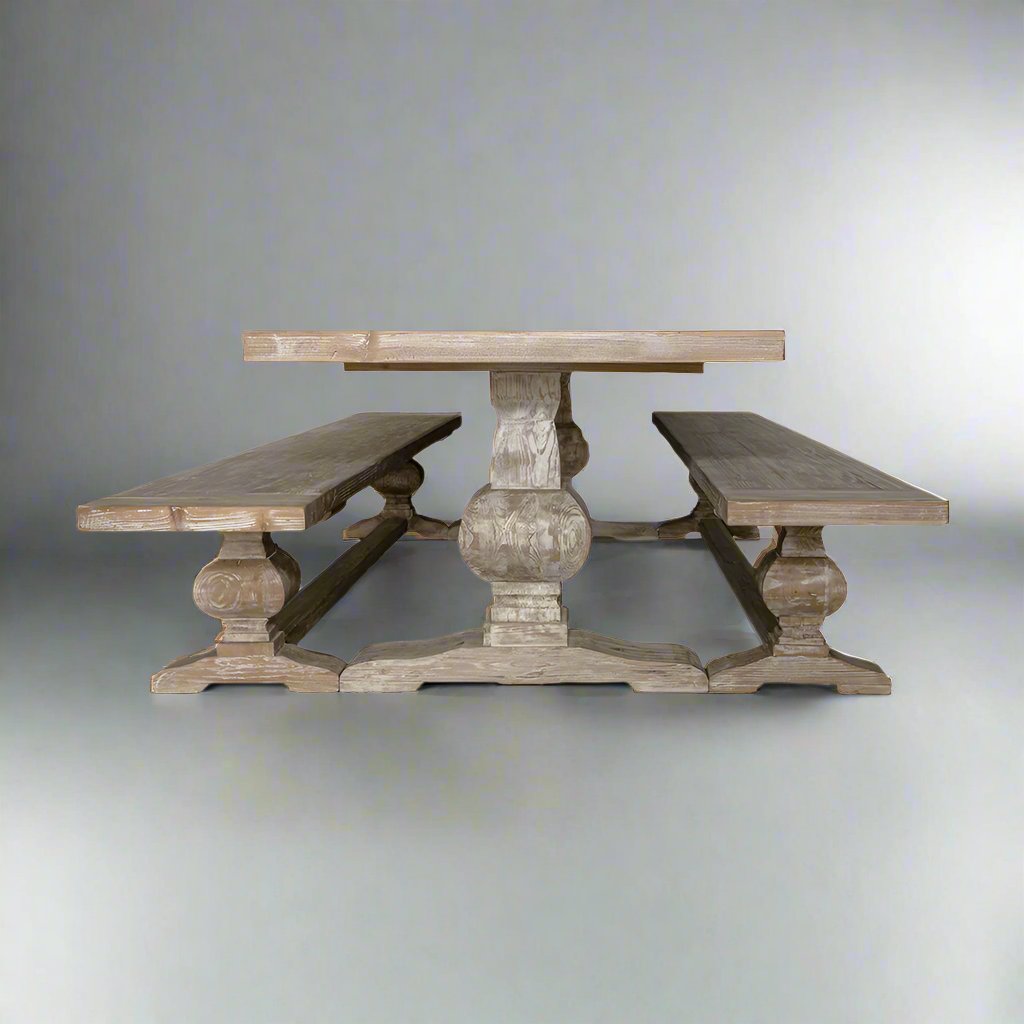 Collectable Dining Table + Benches