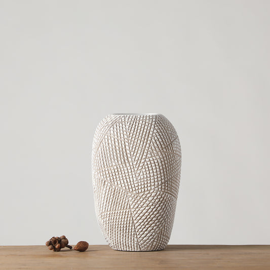 Gaea’s Fields Vase | Loam/Sand | 215x170x325mm