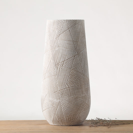 Gaea’s Fields Vase | Loam/Sand | 330x685mm