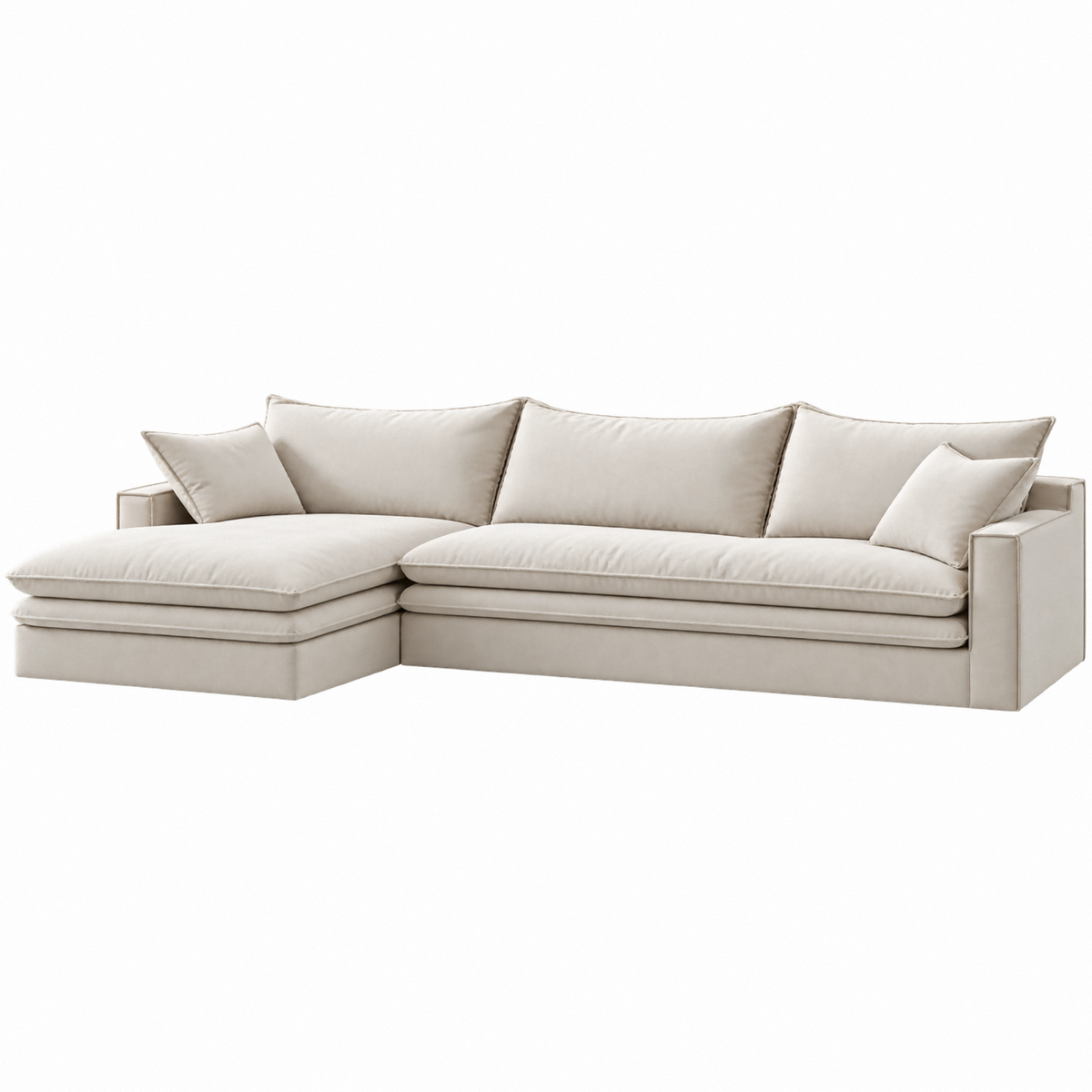 Thali Fabric Couch - Ouhout