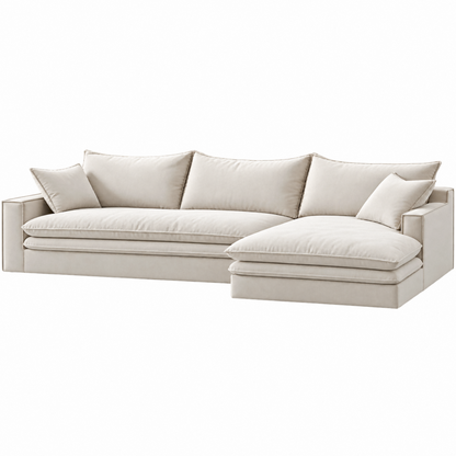 Thali Fabric Couch - Ouhout