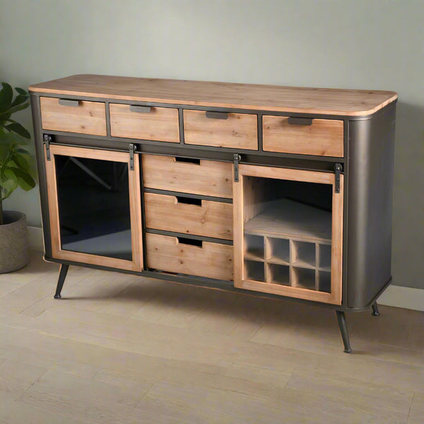 Kirae Wine Cabinet - With Drawers