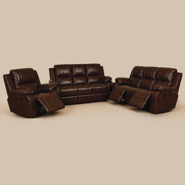 Lyla 3-2-1 Motion Recliner Suite Brown