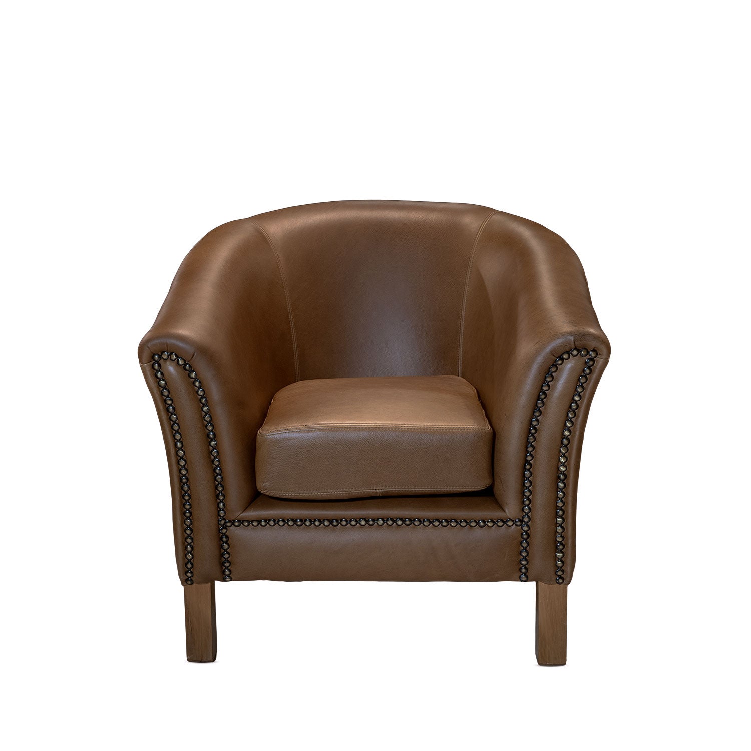 Tub Chair | Leather - Ouhout