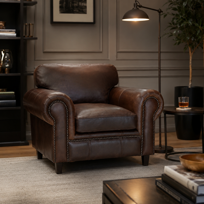Namib Leather Armchair