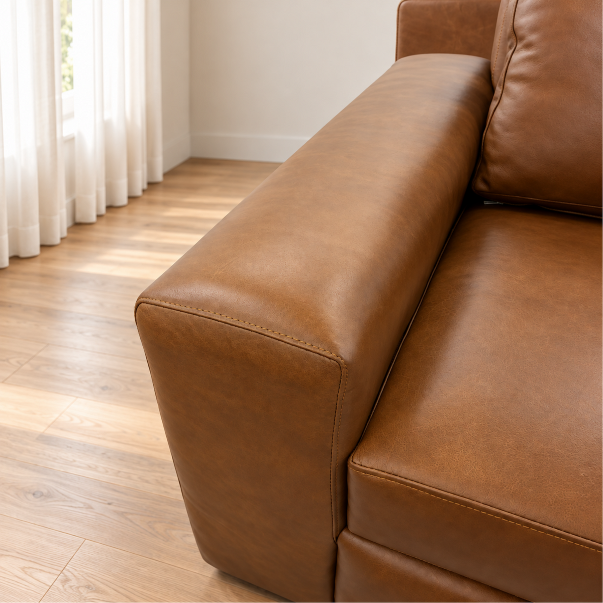 Karas Leather Couch