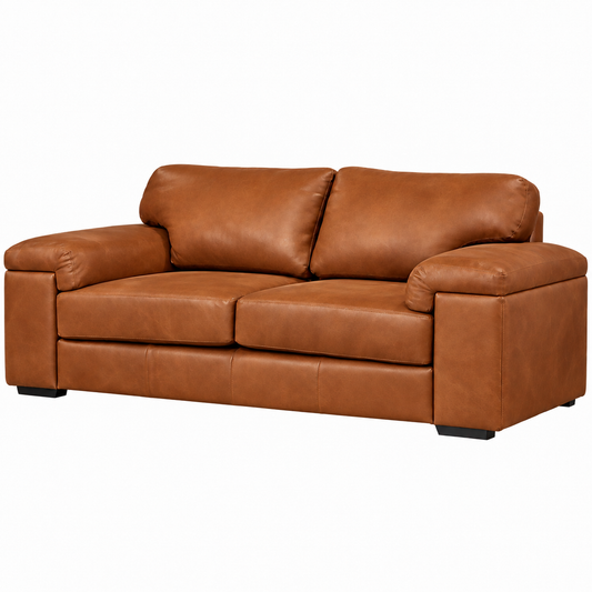 Livingston Leather Couch - Ouhout