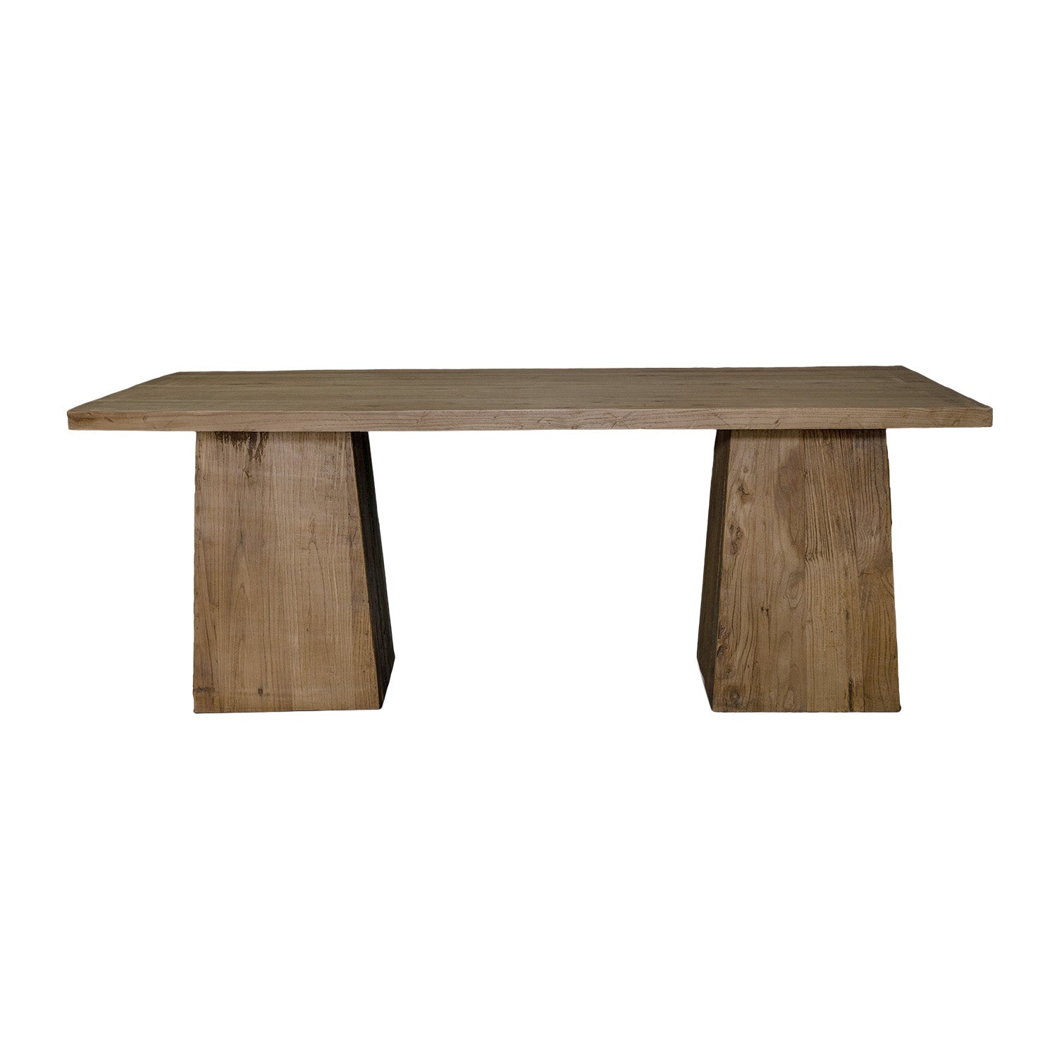 Pillar Dining Table - Ouhout