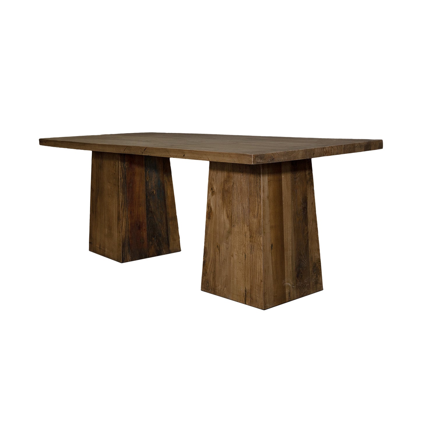 Pillar Dining Table - Ouhout