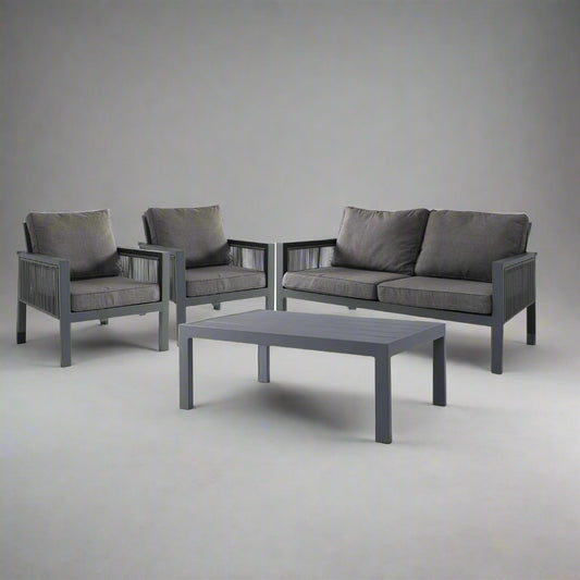 Cora Outdoor Lounge Set | Dark Grey