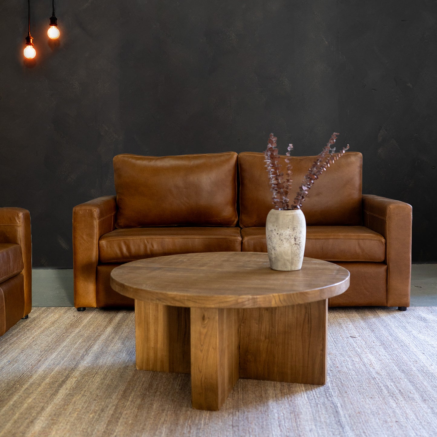 Naku Leather Sofa | 3 + 2 Seater Combo - Ouhout