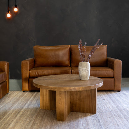 Naku Leather Sofa | 3 + 2 Seater Combo - Ouhout