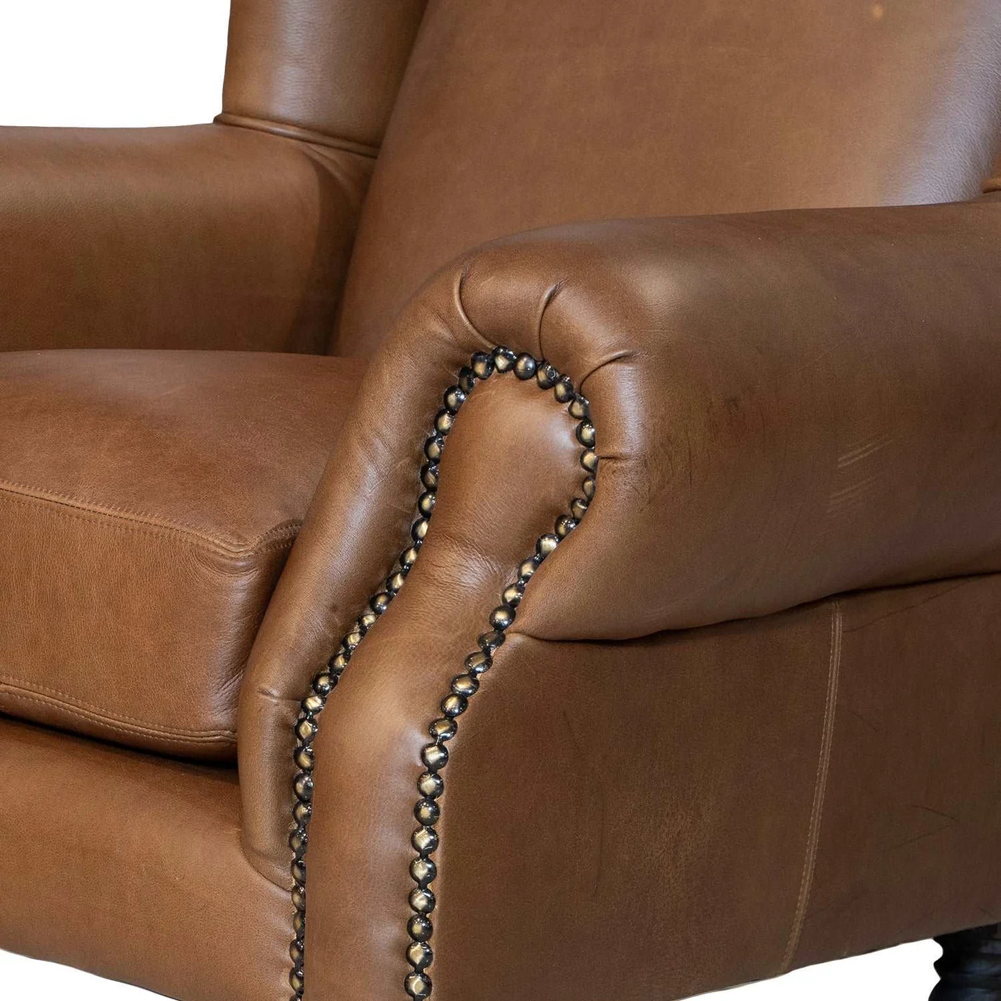 Zambezi Leather Wingback & Sofa Combo